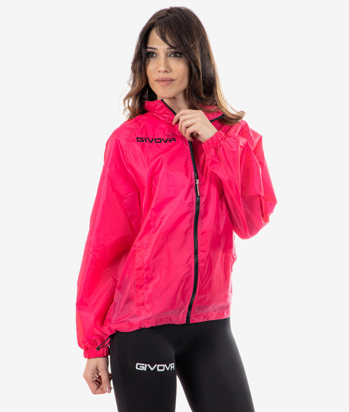 Giacca Antipioggia Givova Rain Basic | Impermeabile E Antivento | Con Cappuccio | Uomo E Donna - Foto 3