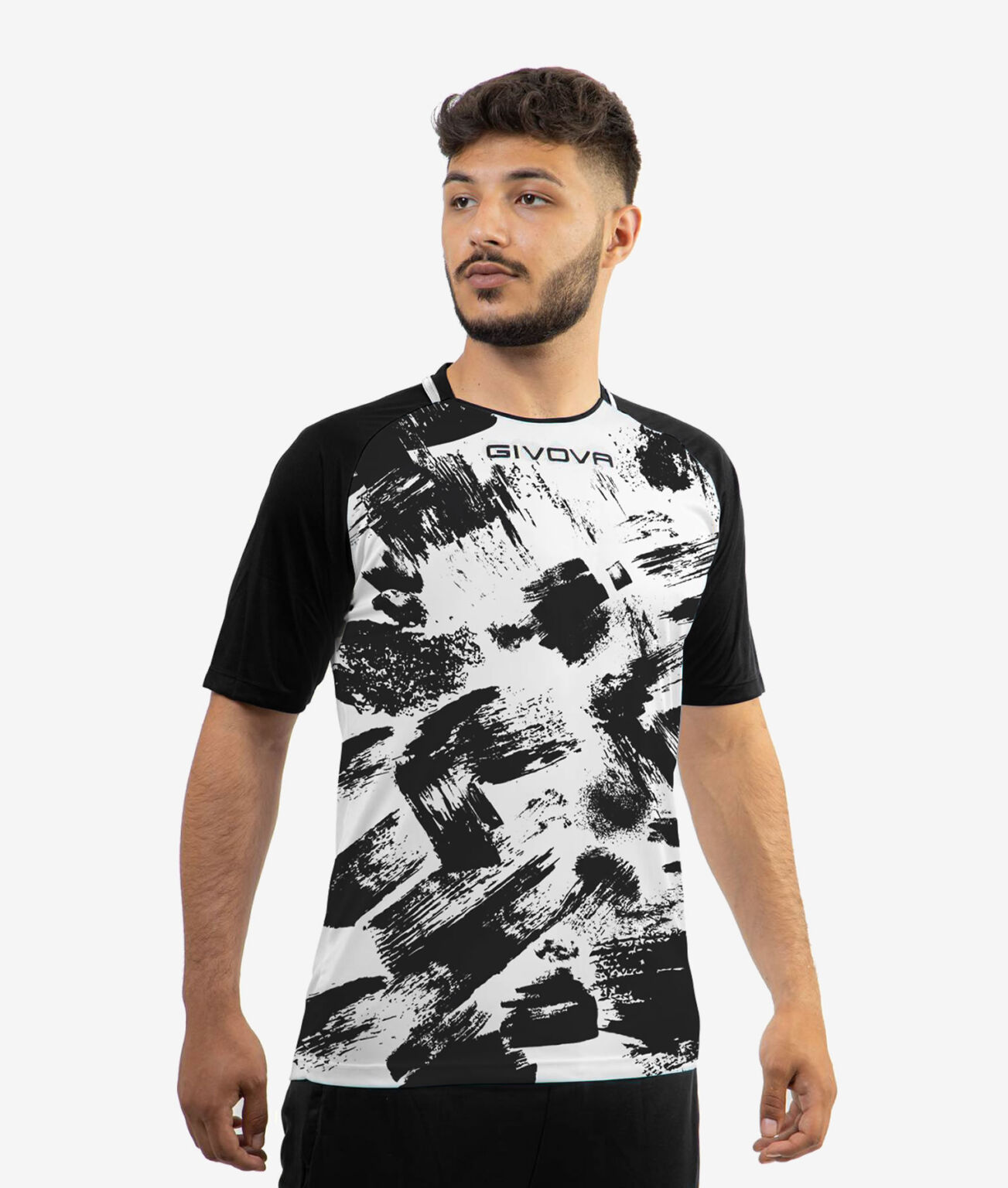 T-SHIRT ART INTERLOCK GIVOVA GIALLO BLU – Meca Moda