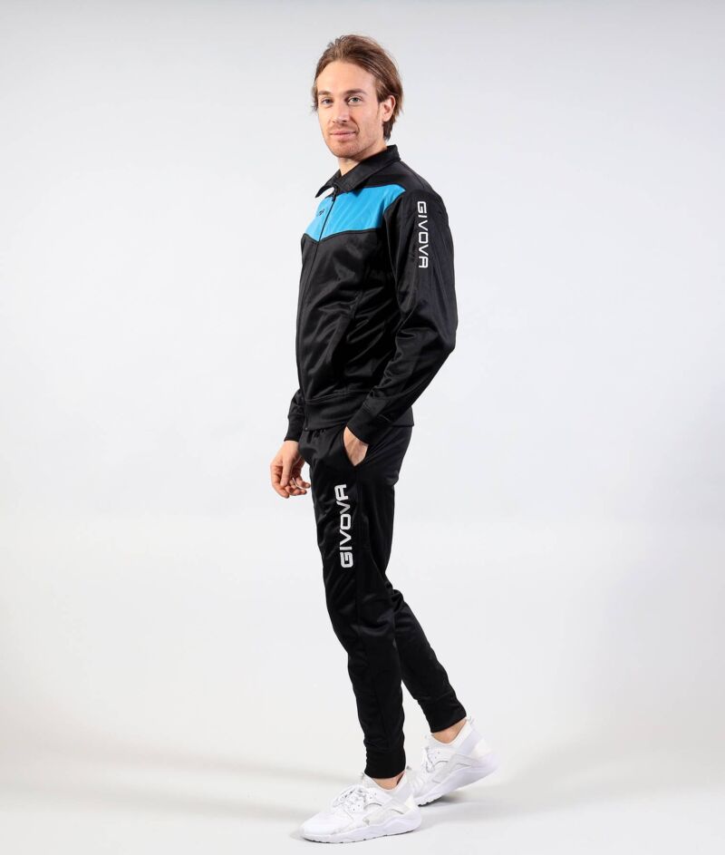 TUTA SPORTIVA GIVOVA CAMPO TRIACETATO SPORT ALLENAMENTO CALCIO UOMO - Foto 3