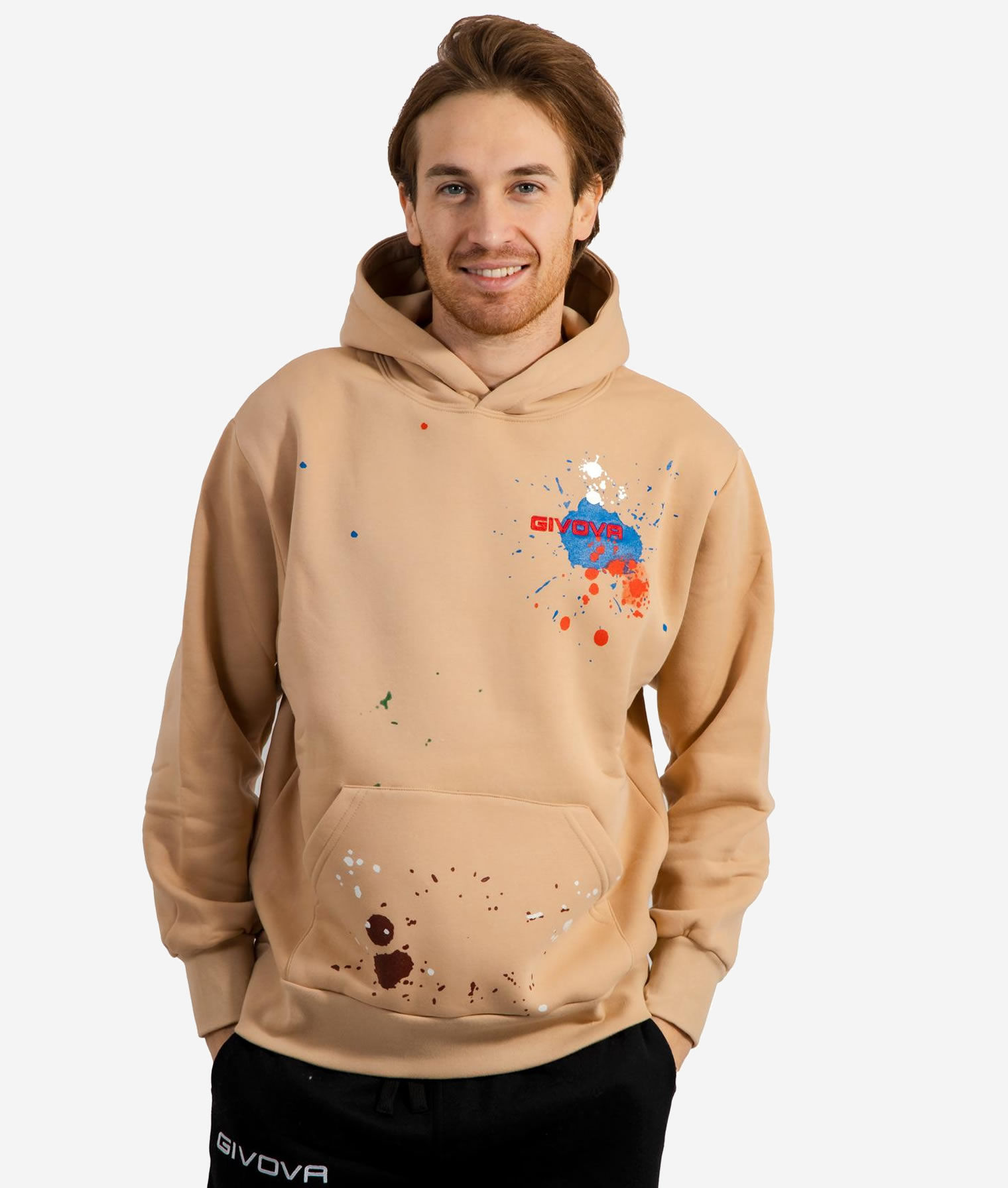 FELPA SPACE CON CAPPUCCIO - immagine 2